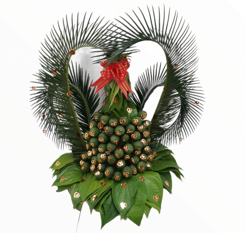 mam cau hinh trai tim uyen uong